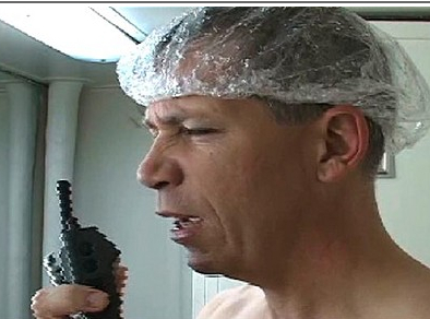Captian Owen Honors appeared in a series of lewd videos he created himself. (AP)