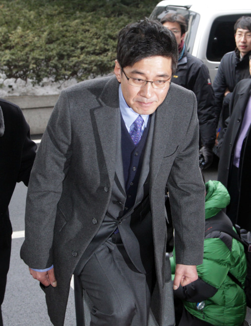 이호진, 태광그룹 / 검찰 출석하는 태광그룹 이호진 회장