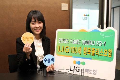 LIG손해보험_LIG100세행복플러스보험 / LIG손보 “진단ㆍ수술비도 100세까지 보장”/금융상품