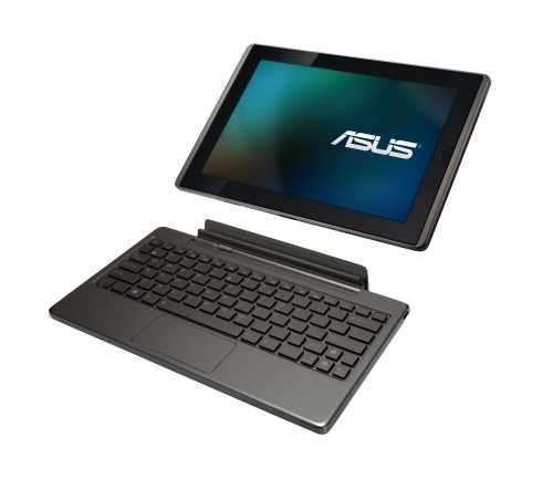 <YONHAP PHOTO-0794> This product image provided by AsusTek Computer Inc. shows the Eee Pad Transformer, a laptop computer that splits in two to function as a tablet. (AP Photo/AsusTek Computer Inc.) NO SALES/2011-01-05 10:19:28/ <저작권자 ⓒ 1980-2011 ㈜연합뉴스. 무단 전재 재배포 금지.>