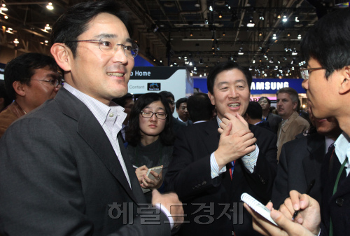 이재용, 삼성전자 최고운영책임자 사장/ CES 2011 삼성 LG 경영진의 화두는 ‘독한 DNA’