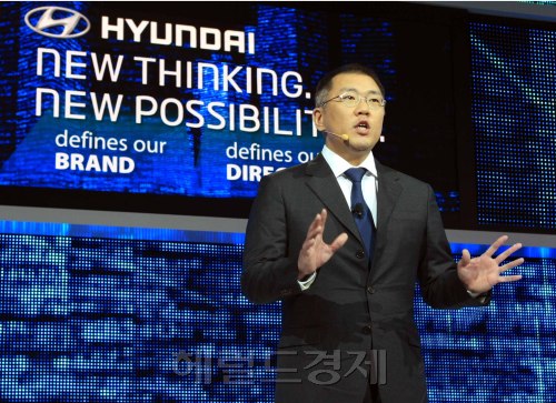 정의선, 현대자동차 부회장 / 정의선 부회장 “사후 리콜 대책보다는 처음부터 관리하는 것이 과제”