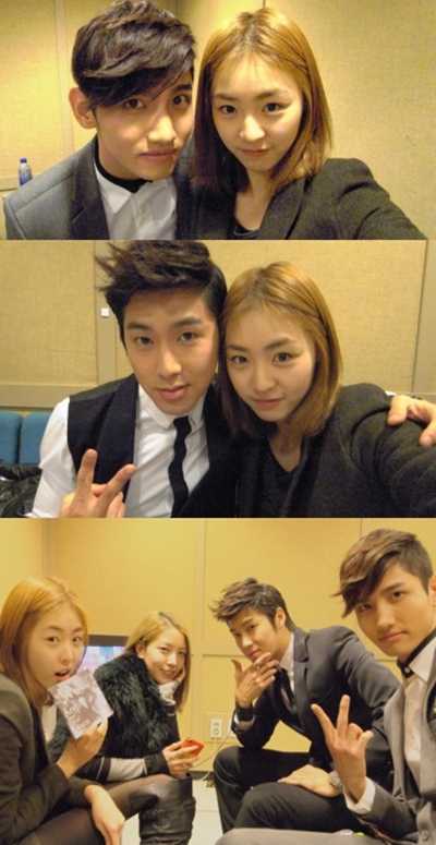 [사진=이연희 미니홈피]
이연희, 탤런트 / 유노윤호, 가수(동방신기)/ 최강창민, 가수(동방신기)