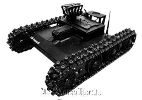 Hanool Robotics’ military robot Hanuri M1.  Hanool Robotics Corp.