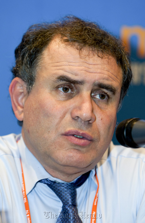 Nouriel Roubini. Bloomberg