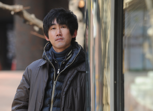 Director Yoon Jae-geun says his debut film, “Heartbeat,” is not simply a tearjerker. (Lee Sang-sub/ The Korea Herald)