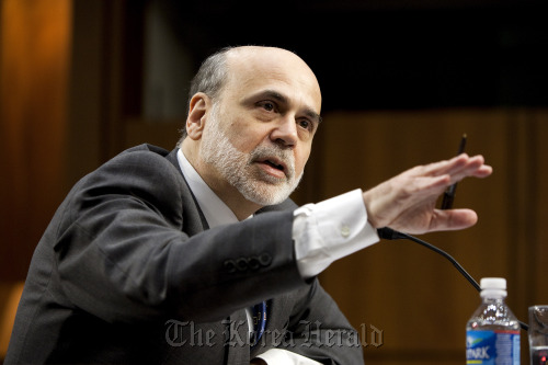 Ben S. Bernanke, chairman of the U.S. Federal Reserve, testifies at a Senate Budget Committee hearing in Washington, D.C. Bloomberg