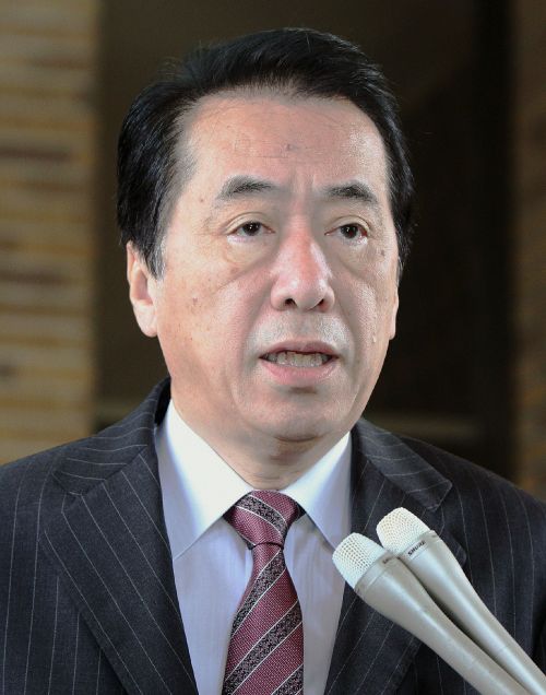 <YONHAP PHOTO-1842> Japanese Prime Minister Naoto Kan answers questions at his official residence in Tokyo on February 12, 2011. Kan welcomed Egyptian President Hosni Mubarak's decision to step down and vowed to maintain friendly ties between the two countries. AFP PHOTO/Jiji Press /2011-02-12 13:10:48/ <저작권자 ⓒ 1980-2011 ㈜연합뉴스. 무단 전재 재배포 금지.>
Naoto Kan