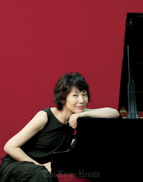 Pianist and music director Baik Hae-sun. The Busan International Music Festival