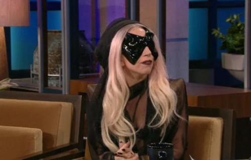 Lady Gaga appeared on Jay Leno's Tonight Show on Feb. 14, 2011. (YouTube)