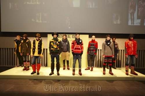 General Idea holds a presentation show during “Concept Korea III” on Tuesday at Lincoln Center in New York. Concept Korea