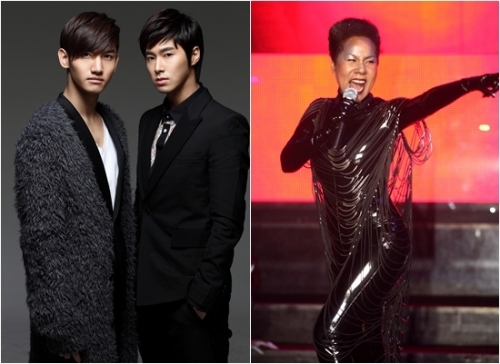 동방신기 가수, 최강창민 김창민 가수 탤런트, 유노윤호 정윤호 가수 탤런트, 인순이 김인순 가수 1298332225587_1 / <마크금지 alt=