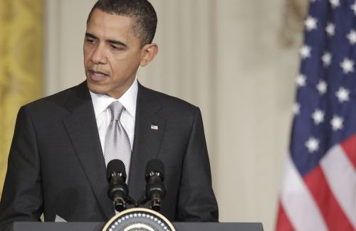 오바마, 대통령(미국)/ Obama hopes Egypt will follow S. Korea's suit for democratization/(연합)