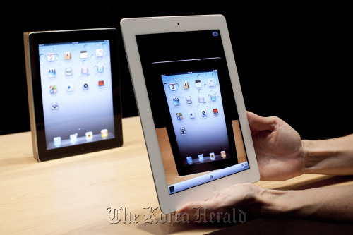 Apple’s iPad
Bloomberg
Apple’s iPad.  Bloomberg
