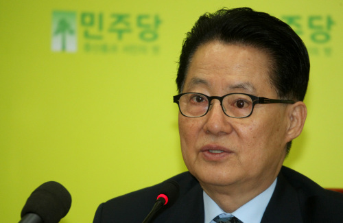 박지원 국회의원/ ▲헤경만배포ㆍ마크금지<포토뉴스>박지원 “권력형 게이트에 특검준비˝