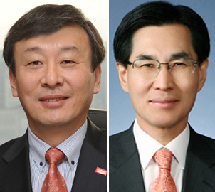 이만우 한국바스프 사장<왼쪽>, 이주홍 애경화학 대표