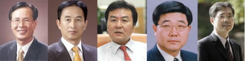 노대래 조달청장(행정공무원), 최규연 금융위원회 증권선물위원회 상임위원, 신제윤 기획재정부 국제업무관리관(행정공무원), 이기권 서울지방노동위원회장(행정공무원), 이강성 대학교수/李 대통령 차관급 4명 스포츠토토사이트..노대래 방위산업청장