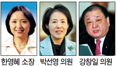 한영혜 서울대 일본연구소 소장, 박선영 국회의원, 강창일 국회의원/ “과거사 잠시 묻어두고…韓·日 정서적 깊은 유대감 확인”
