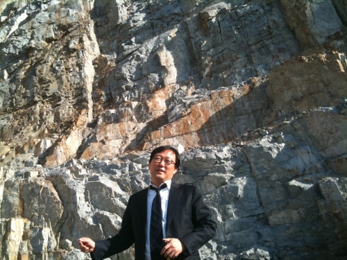정병규 영진인프라 사장 / <생생코스닥>영진인프라 ‘몰리브덴’이 나온다는 석산(石山) 가보니...