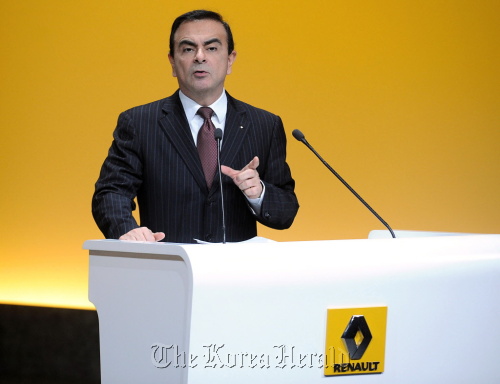 Carlos Ghosn, chief executive officer of Renault SA.     Bloomberg