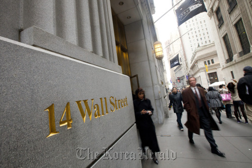 The building located at 14 Wall Street in New York.  Bloomberg