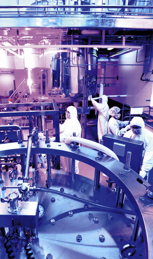 Researchers work at a local bio-technology venture company.
(The Korea Herald)