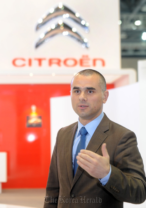 Eric Dumondelle, chief of Citroen’s Asia Pacific. division
Cynthia J. Kim/The Korea Herald