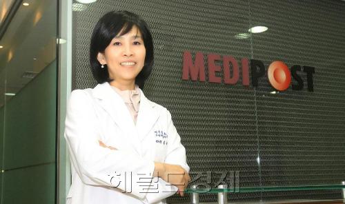 양윤선 메디포스트 대표 “연골치료제 약값 인공관절ㆍ자가연골배양시술 수준”
