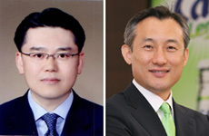 김인규 하이트 맥주 사장, 이호림 오비맥주 사장 / ‘주류전쟁’이 시작됐다…오비ㆍ롯데 협공에 하이트+진로 연합군 출격