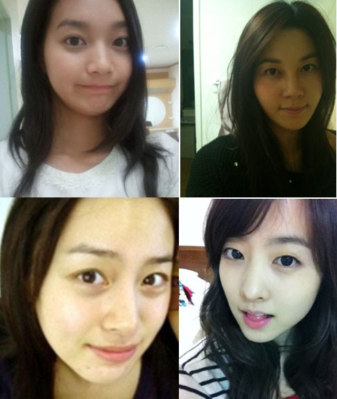 [사진=신민아-김하늘-박보영-김태희(시계방향)]