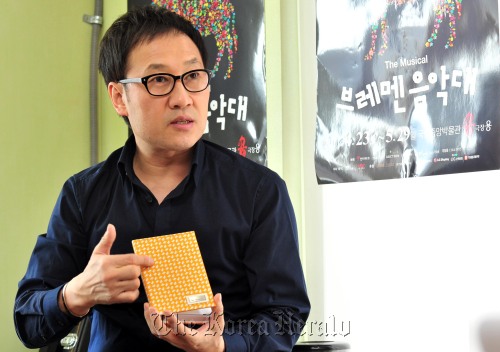 유열<br />김명섭 기자 msiron@
Singer and Yoo Yeol Company CEO Yoo Yeol speaks during an interview with The Korea Herald. Kim Myung-sub/The Korea Herald