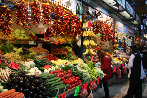 Central Market is a busy, brimming-with-color open market first built in 1897 and restored in 1994. (MCT)