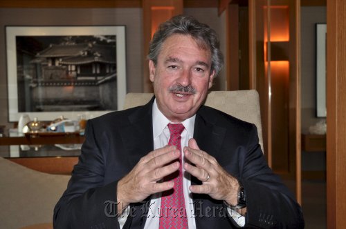 Luxembourg Foreign Minister Jean Asselborn speaks about the Korea-EU free trade pact and other bilateral issues.
Yoav Cerralbo/The Korea Herald