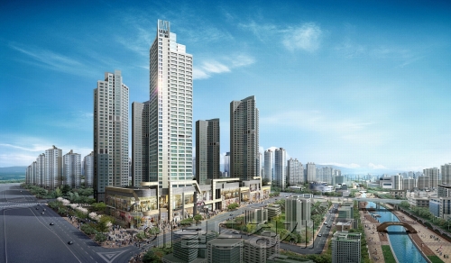 청라_린_스트라우스 주상복합_ / 우미건설, 인천 청라 최저 분양가 ‘스트라우스 에비뉴’ 상업시설 선봬