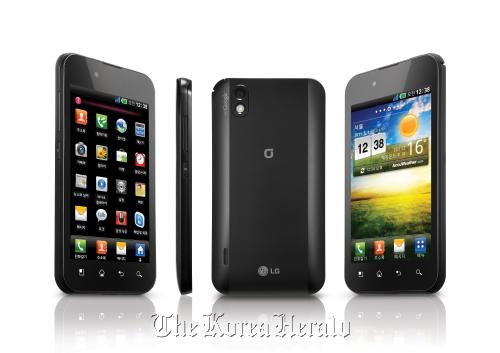 LG Electronics unveils a new Optimus Black smartphone on Thursday.      LG Electronics