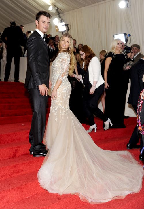 Singer Stacy Ferguson and husband Josh Duhamel