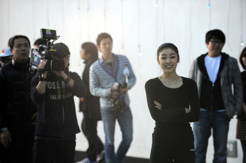 김연아 스케이트선수/김연아, SBS ‘키스앤크라이’ 첫 촬영 -copy(o)2-copy(o)1