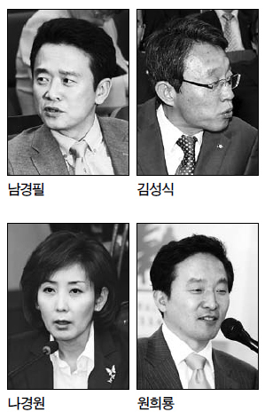 남경필 한나라당 국회의원, 김성식 한나라당 국회의원, 나경원 한나라당 국회의원, 원희룡 한나라당 국회의원/20110509000739 / 스포츠토토 베팅샵 ‘따로 또 같이’ 급속분화