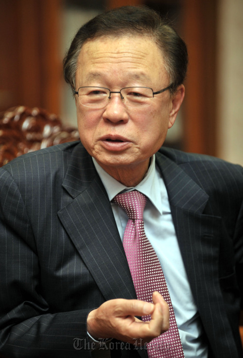 박희태 국회의장.양동출dcyang@heraldm.com/110509/
National Assembly Speaker Park Hee-tae   The Korea Herald