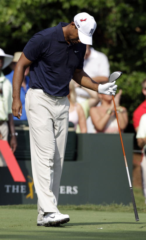 <YONHAP PHOTO-0187> Tiger Woods walks slowly after hitting on the seventh tee during the first round of The Players Championship golf tournament Thursday May 12, 2011 in Ponte Vedra Beach, Fla. Woods withdrew after nine holes because of leg injuries. (AP Photo/Chris O'Meara)/2011-05-13 00:50:04/ <저작권자 ⓒ 1980-2011 ㈜연합뉴스. 무단 전재 재배포 금지.>
<YONHAP PHOTO-0187> Tiger Woods walks slowly after hitting on the seventh tee during the first round of The Players Championship golf tournament Thursday May 12, 2011 in Ponte Vedra Beach, Fla. Woods withdrew after nine holes because of leg injuries. (AP Photo/Chris O'Meara)/2011-05-13 00:50:04/ <저작권자 ⓒ 1980-2011 ㈜연합뉴스. 무단 전재 재배포 금지.>
<YONHAP PHOTO-0187> Tiger Woods walks slowly after hitting on the seventh tee during the first round of The Players Championship golf tournament Thursday May 12, 2011 in Ponte Vedra Beach, Fla. Woods withdrew after nine holes because of leg injuries. (AP Photo/Chris O'Meara)/2011-05-13 00:50:04/ <저작권자 ⓒ 1980-2011 ㈜연합뉴스. 무단 전재 재배포 금지.>