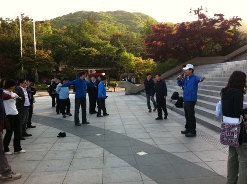 오세훈 남산산행 002 / 대권 꿈 삭히는 오세훈 “나는 도쿠가와 이에야스 스타일”