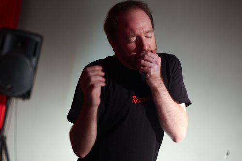 A scene from last year’s produciton of “10 Reasons not to go Home,” at the RUF Project in Itaewon. The play will be performed this weekend at the White Box Theater.   Probationary Theatre