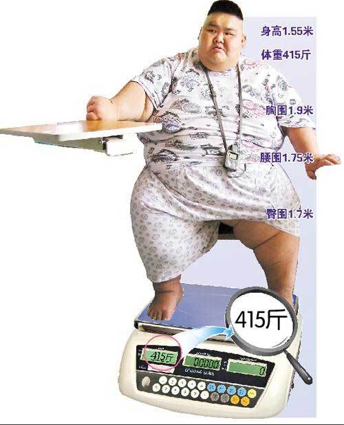 27일 중국의 일간 광저우일보(广州日报)는 중국 총칭시(重庆)시 따주(大足)현에 사는 량용(梁用)이라는 이름의 한 뚱뚱한 남자를 소개했다. 눈에 띄는 ’몸매’ 덕분에 그의 노점에는 항상 관광객들이 몰려든다.