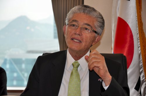 Costa Rica Vice President Alfio Piva (Yoav Cerralbo/The Korea Herald)
