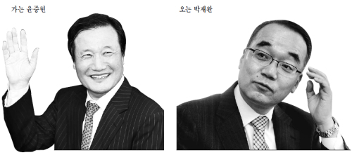 윤증현 전 기획재정부 장관, 박재완 기획재정부 장관/“2년여간 야전장수 생활…전장 갑옷 이젠 벗고파”…“야구의 특급유격수처럼 물가 선제대응 강화할것”