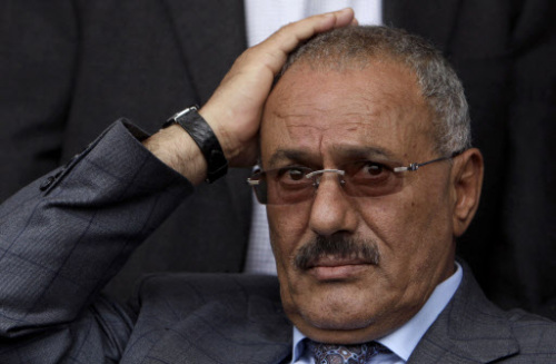 Yemeni President Ali Abdullah Saleh (AP-Yonhap News)