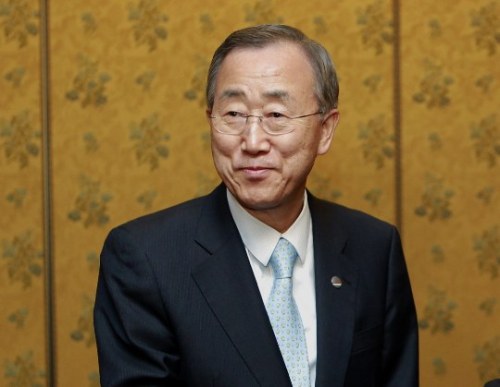 Ban Ki-moon (Xinhua-Yonhap News)반기문 UN 사무총장/UN chief virtually certain to get second term