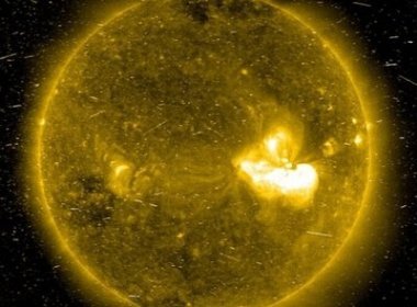 An image of solar explosion. (AFP-Yonhap News)