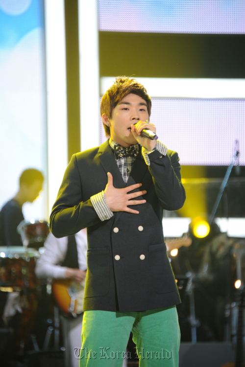 Baek Cheong-gang, winner of MBC’s star search program “Great Talent.” MBC
Baek Cheong-gang, winner of MBC’s star search program “Great Talent.” MBC