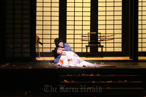 A scene from “Madame Butterfly” Korea Opera Group